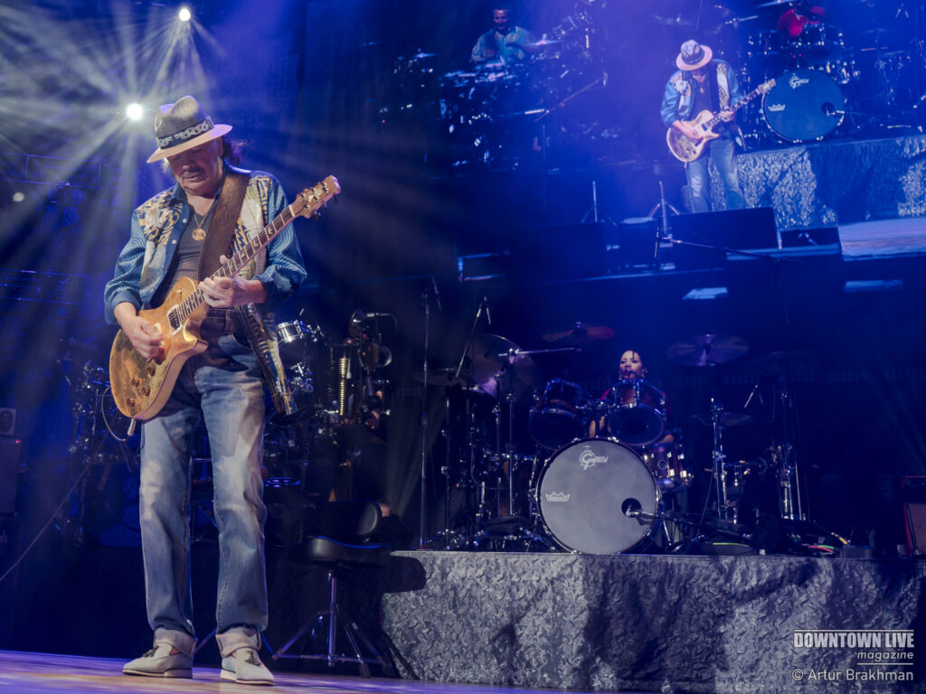 Carlos Santana, wife Cindy Blackman Santana & band rock Prudential NJ